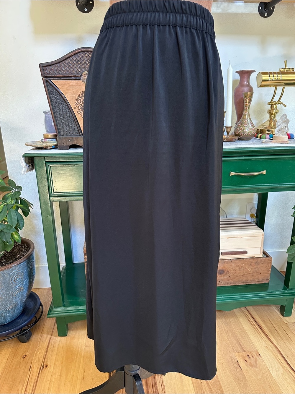 Gap Midi Slip Skirt